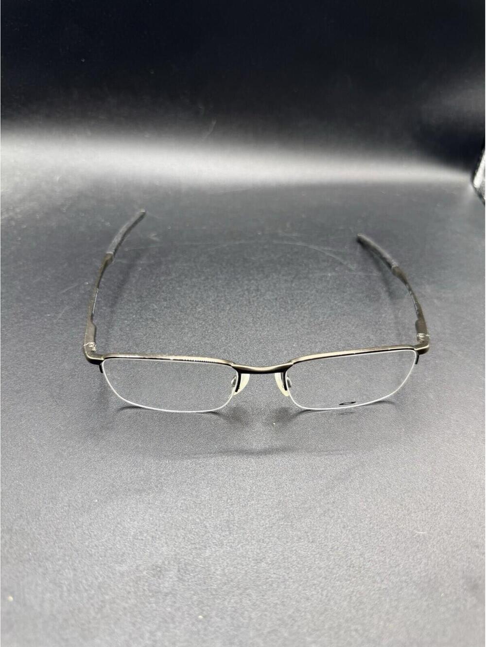 Oakley Barrelhouse 0.5 OX3174-0253 Pewter Half Rim Frames 53-18-139